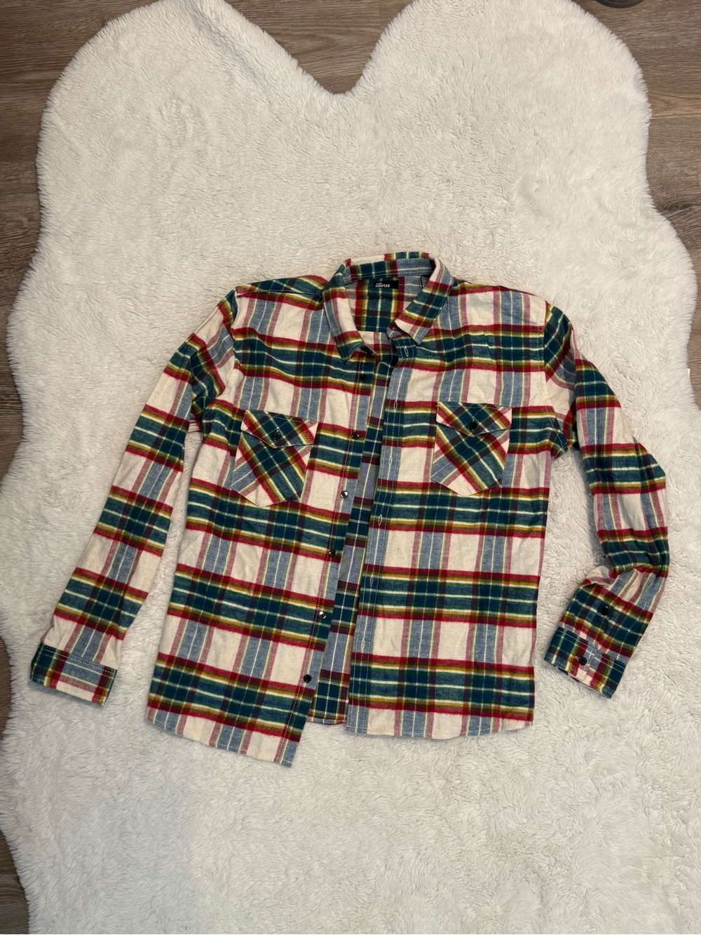The Kooples Plaid Button-Up Shirt - Multicolor